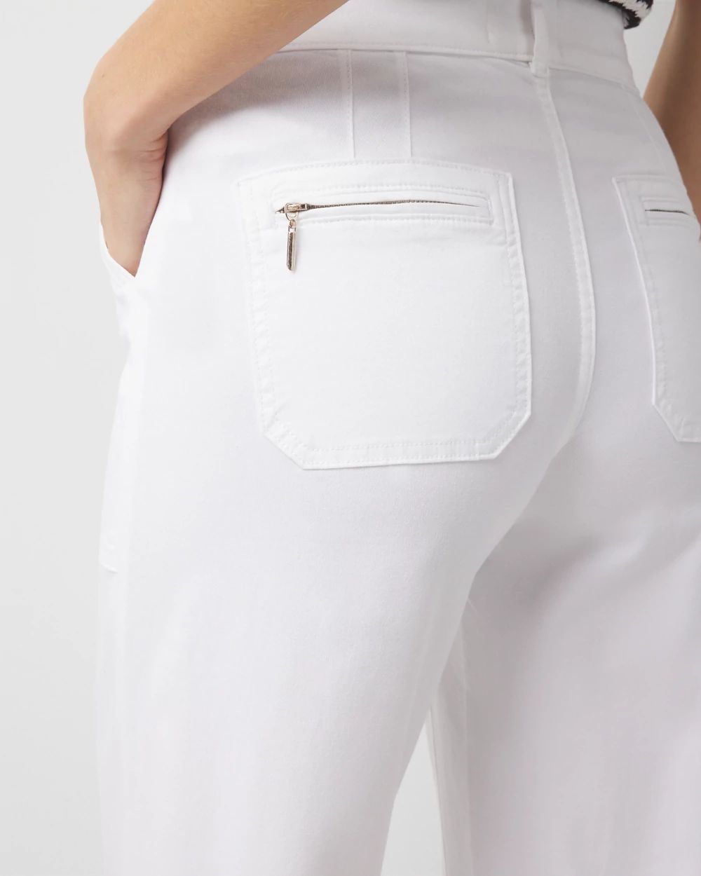 Pret Utility Wide Leg Cropped Pants | White House Black Market